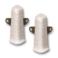 Наружный угол (внешний) с крепежом 85мм "Деконика" (2шт. во флоупак), 274 Сосна северная