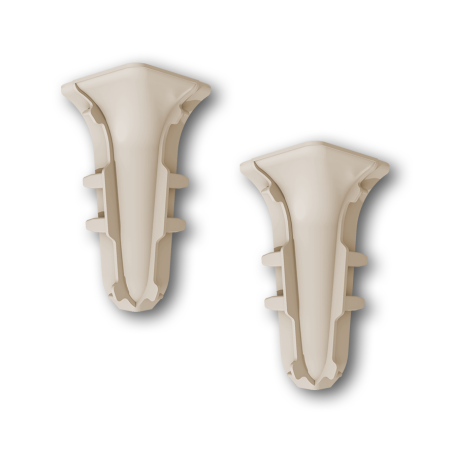 Внутренний угол для плинтуса 55мм "Идеал Классик" (2шт. во флоупак), 208 Дуб мокко