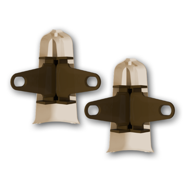 Наружный угол (внешний) с крепежом 70мм "Деконика" (2шт. во флоупак), 228 Дуб классик