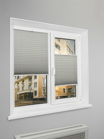 Жалюзи плиссе PK 250-07 Серые