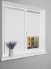 Рулонная штора Блэкаут LM 68-01 «Симпл» Белая